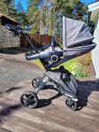 Stokke xplory duo (ligg-och sittdel) grå