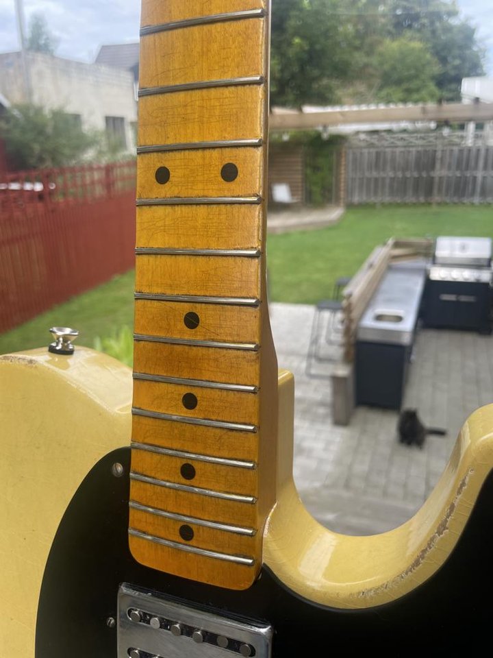 Relic hals till Telecaster