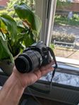 Nikon D3100 DSLR Kamera med 18-55mm Objektiv