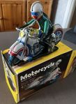 Leksaks motorcykel i plåt, Wind-Up