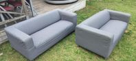 2x Klippan soffa