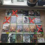 XBOX 360 SPEL, COD, HALO, GEARS OF WAR