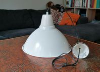 IKEA FOTO lampa taklampa vintage retro äggskalsvit