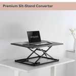 Justerbart bord för laptop Zolda sit-stand convertor