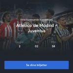 Atlético de Madrid - Juventus 