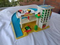 Fisher Price garage retro 70-tal