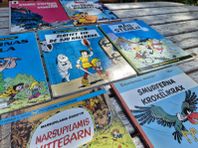 Marsupilami, Lucky Luke, Asterix, Johan o Pellevin, Starke S