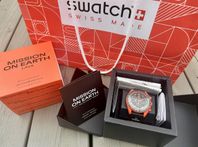 Ny Omega x Swatch Speedmaster Mission om Earth Lava