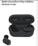 Belkin Soundform Play trådlösa hörlurar in ear.