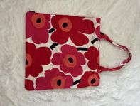 Marimekko Pieni Unikko bag/tygpåse 44x43 cm