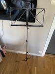 K&M 101 Music Stand Black