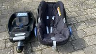 Maxi Cosi cabfix inkl Isofix bas