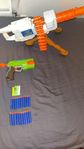 Nerf gun och cool och unik Airblasters overload inkl skott