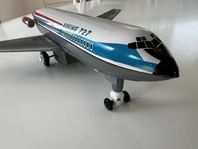 Retro leksak flygplan Boeing 727 