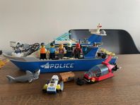 Lego city polisbåt