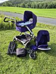 Britax barnvagn med tillbehör