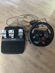 Logitech G29 Ratt & Pedaler