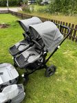 bugaboo donkey syskonvagn 