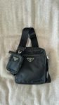 Prada Re-Nylon and Saffiano shoulder bag