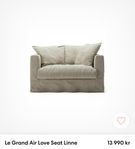 HELT NY fåtölj Decotique Le Grand Air Loveseat