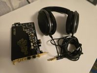 Asus Xonar Essence STX - Ljudkort & HD650 hörlurar.