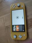 Nintendo Switch Lite + Laddare + Micro SD-kort 