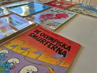 Asterix, Johan och Pellevin samt Smurfarna