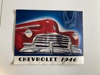 Chevrolet 1946 affisch bil 