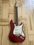 Fin Squier stratocaster 