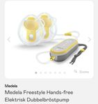 Medela Freestyle Hands-free Elektrisk Dubbelbröstpump