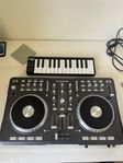 Numark Mixtrack Pro + ION Keyboard OANVÄNT