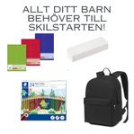 Paketpris, allt till skolstarten