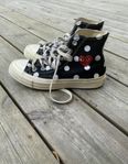 comme des garçons play converse