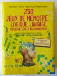 250 Jeux de Mémoire Logique Langage Observation Raisonnemen