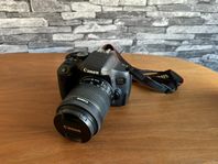 Canon EOS 750D med originalobjektiv 18-55 mm