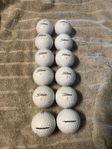 Golfbollar PRO V1, Callaways, Titleist, Srixon, Wilson mfl