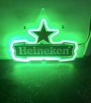 Heineken Vägglampa Neon sign