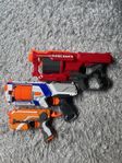 Nerf guns - 3 stycken 