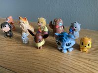 Figurer LPS, Kinder, Pokémon, Monster High etc