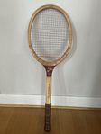 Tennisracket i trä - Vintage