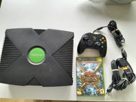 XBOX ORIGINAL + 1 HANDKONTROLL +1 SPEL