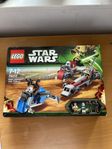 LEGO OÖPPNAD 75012 Star wars BARC Speeder med Rex