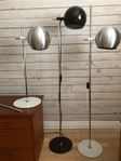 "Hemi klot golvlampa/bordslampa vintage IKEA. 70-tal