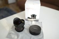 Samyang 12 mm fisheye T3.1 Canon EF