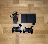 Playstation 2 Slim | 2 Kontroller + Spel