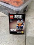 Oöppnad Lego Brickheadz Ahsoka 40539