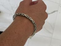 Silver armband