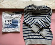 Tommy Hilfiger ny T-shirt och ny tröja, strl 116 (5-6 år)