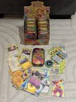 FYNDA - Pokémon Mini Lådor - 50 st Kort + Coin etc