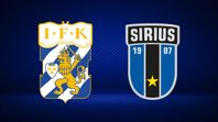 IFK Göteborg - IK Sirius, 2st biljetter påfamiljeläktaren